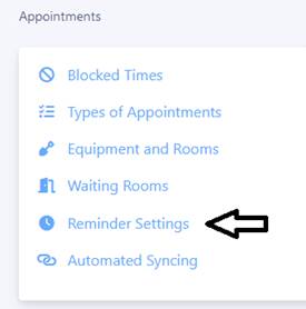 Appointment Section