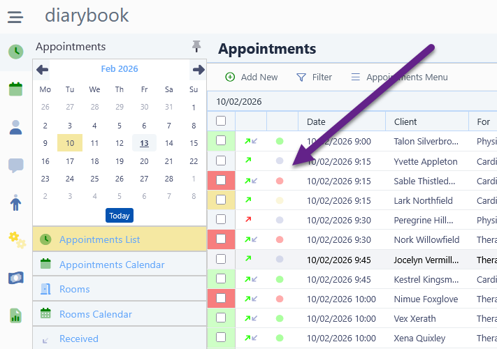 confirmation status icons